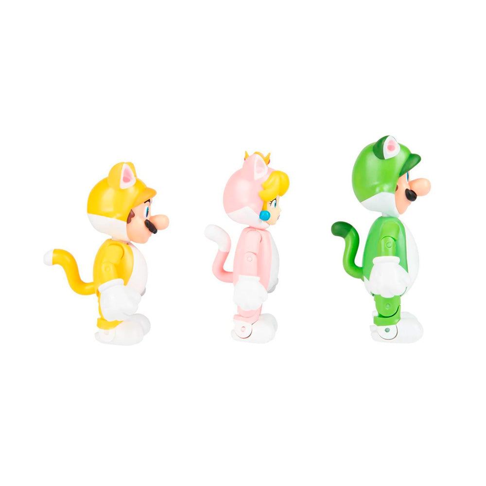 SET FIGURAS SUPER MARIO 3D WORLD