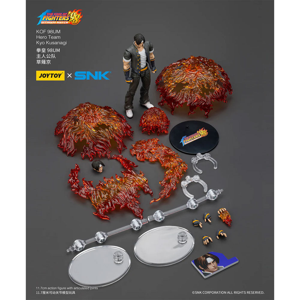 FIGURA KYO KUSANAGI KING OF FIGHTERS 98 ULTIMATE MATCH HERO TEAM
