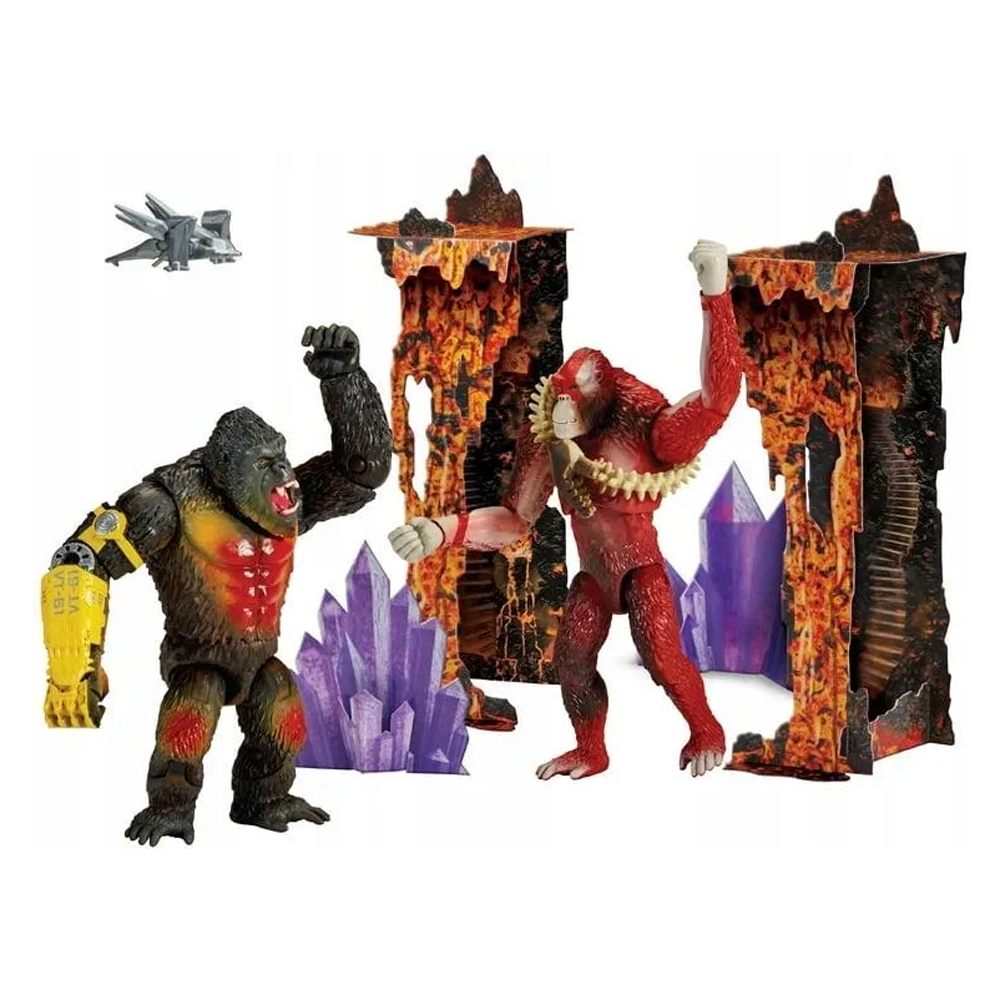 FIGURAS KONG VS SKAR KING GODZILLA VS KONG | PLAYMATES