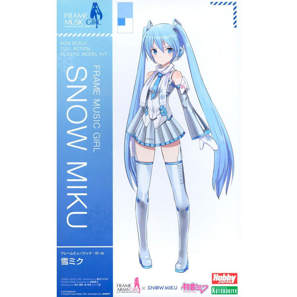 KOTOBUKIYA FRAME MUSIC GIRL SNOW MIKU