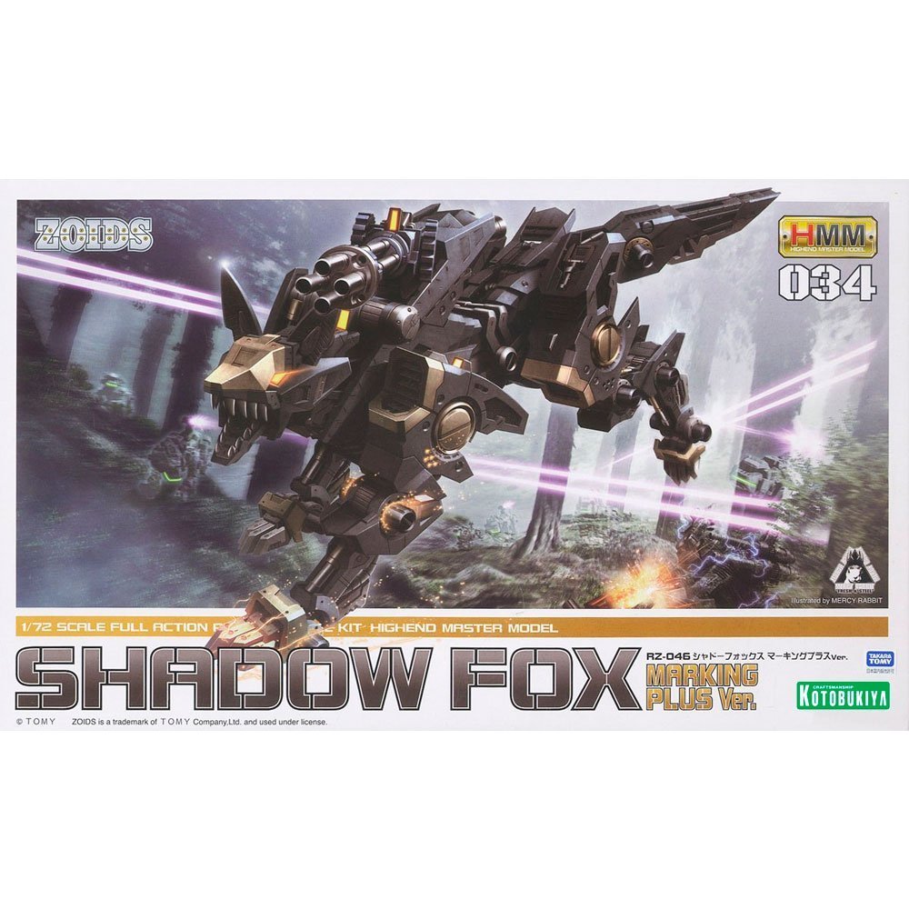 ZOIDS RZ-046 SHADOW FOX MARKING PLUS VER. KOTOBUKIYA 1/72