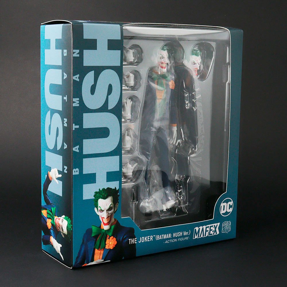 FIGURA THE JOKER (BATMAN: HUSH VER.) MAFEX NO.142 – IRION Juguetería