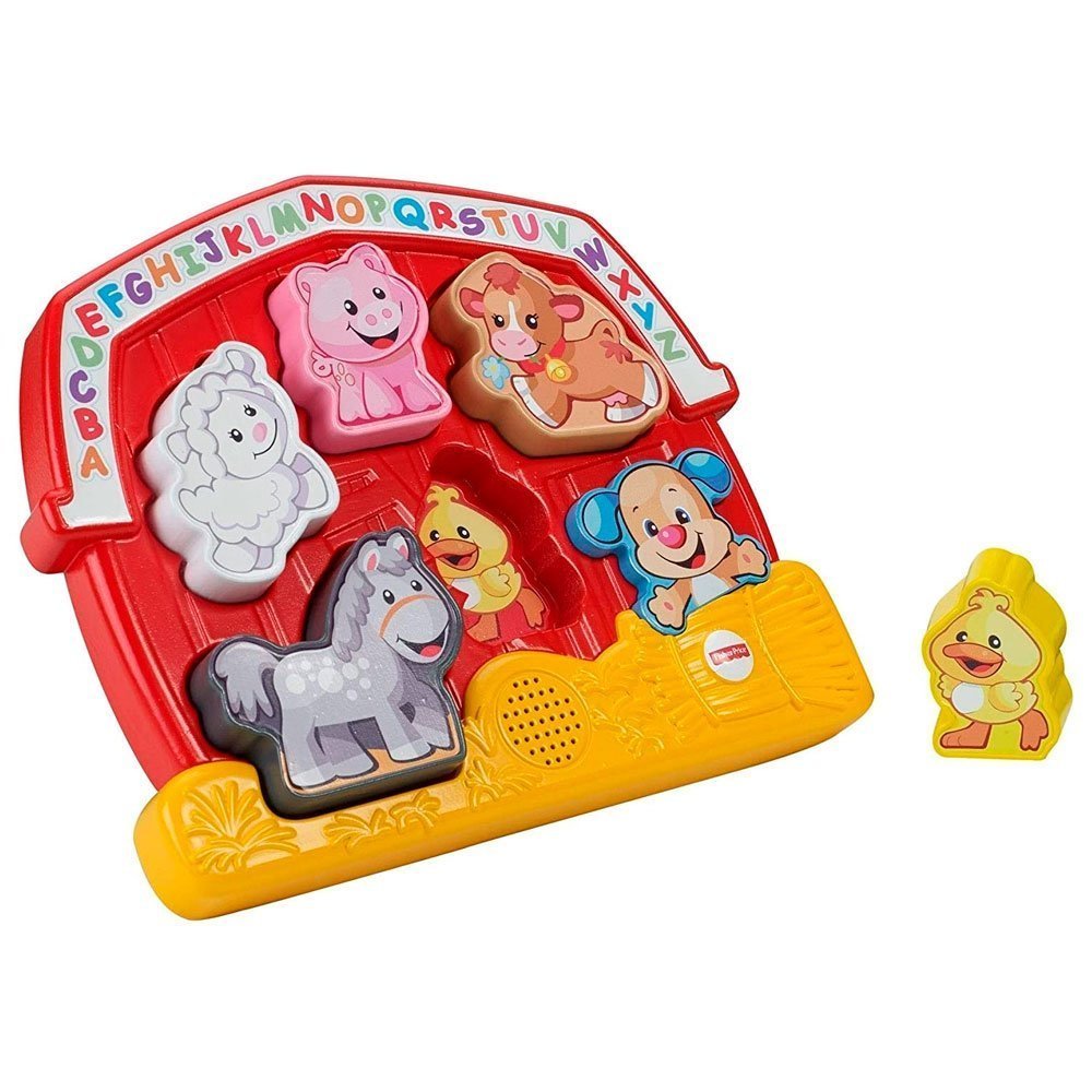 FISHER PRICE ROMPECABEZAS SONIDOS ANIMALES DE LA GRANJA