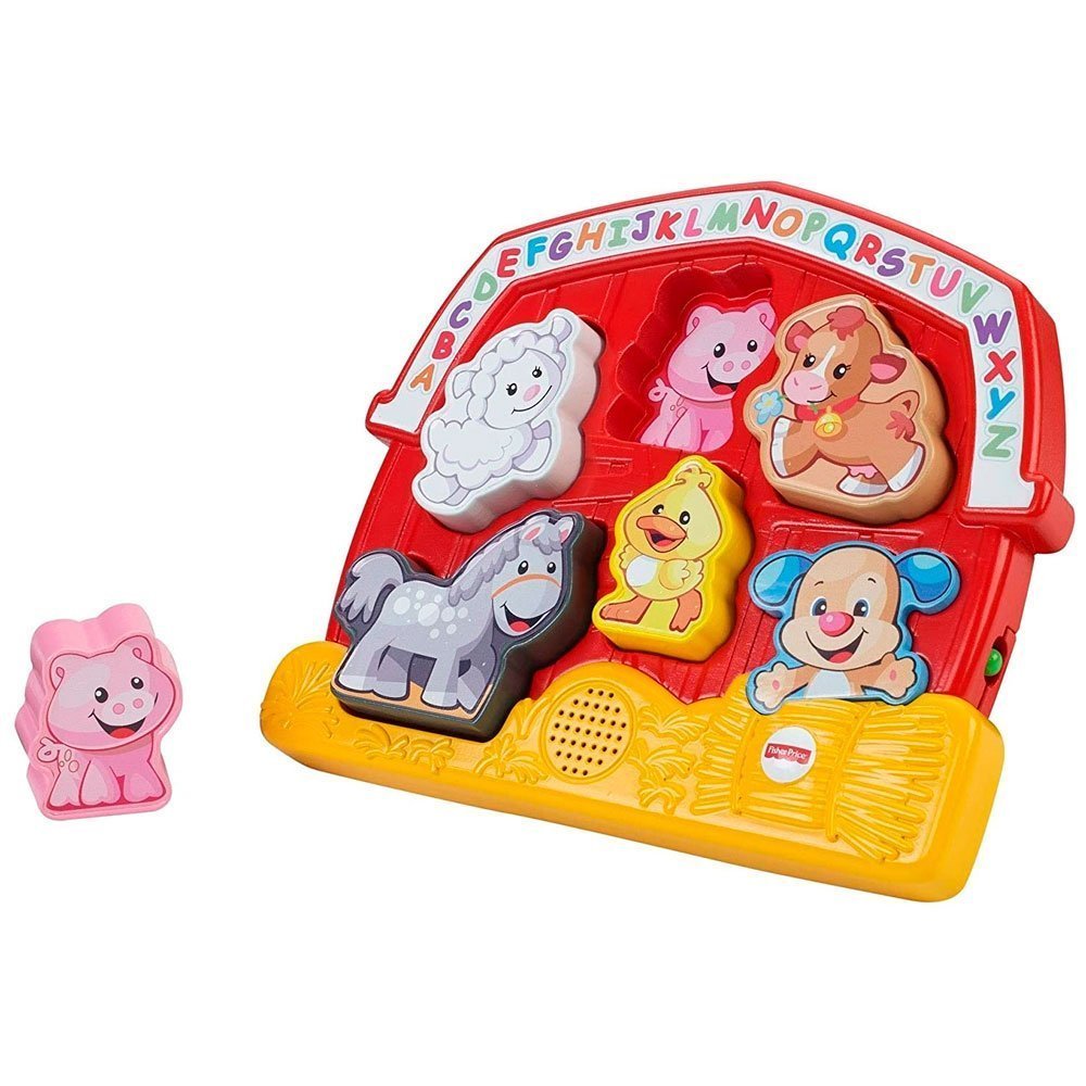 FISHER PRICE ROMPECABEZAS SONIDOS ANIMALES DE LA GRANJA