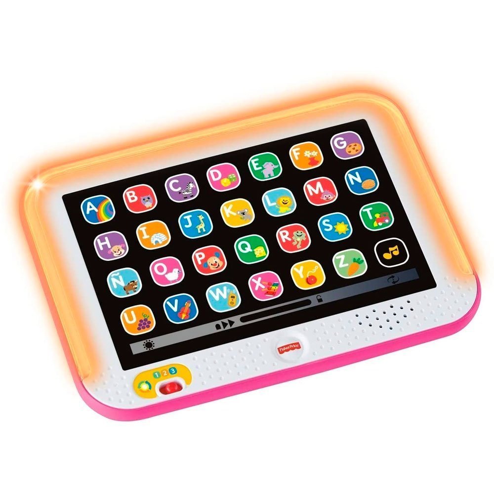 FISHER PRICE TABLET CONTORNO ROSADO