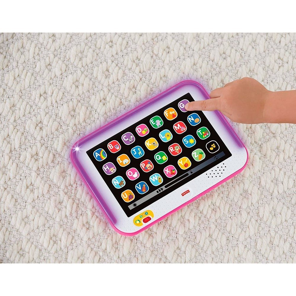 FISHER PRICE TABLET CONTORNO ROSADO