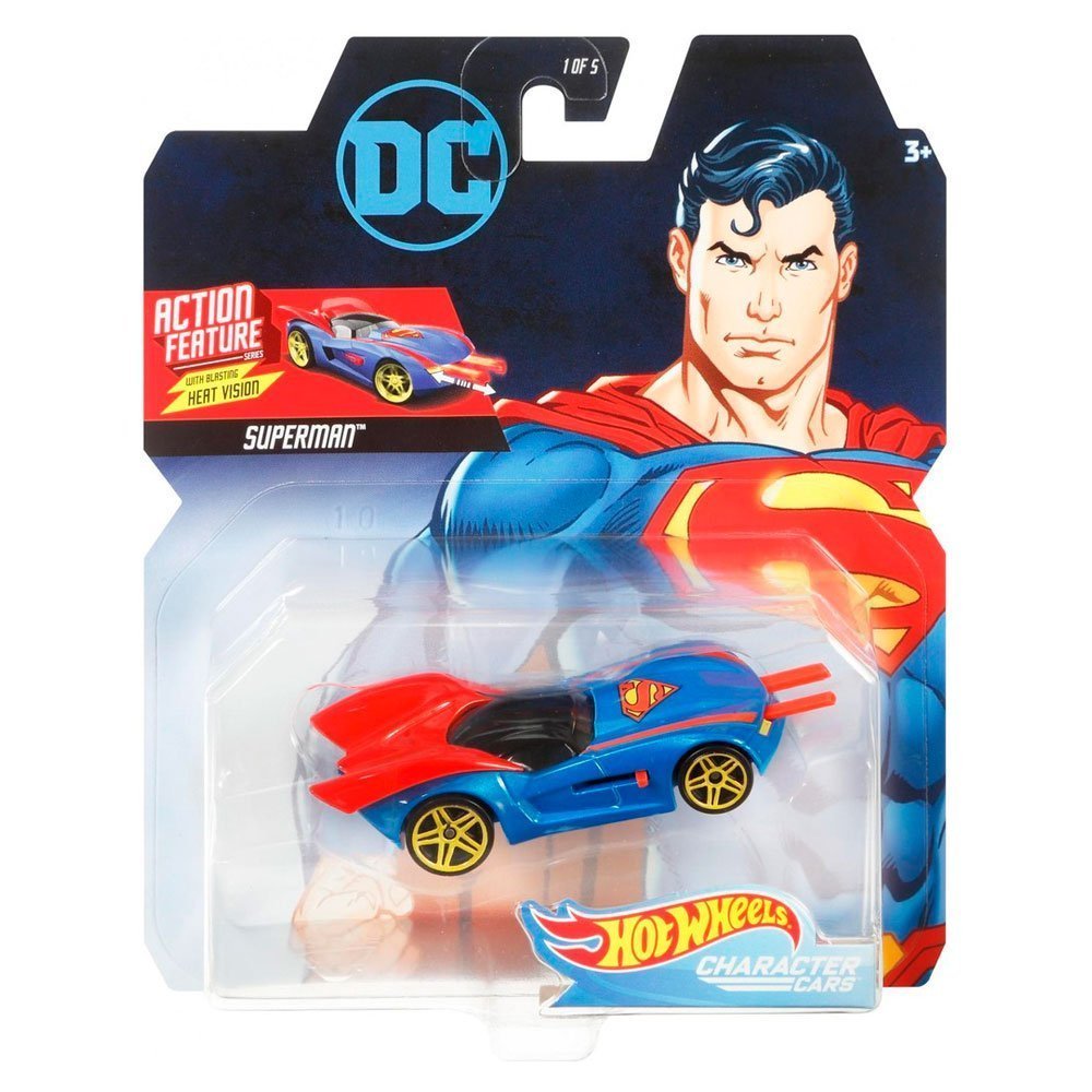 HOT WHEELS CHARACTER CARS DC UNIVERSE SUPERMAN