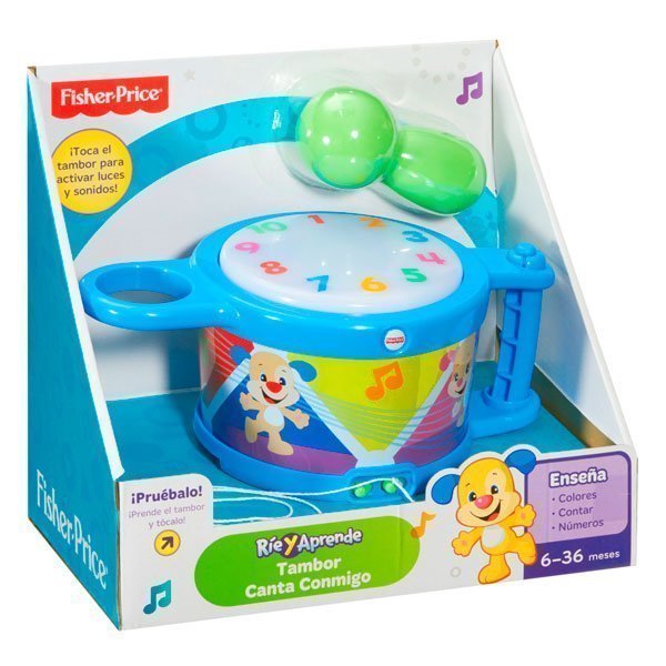 FISHER PRICE TAMBOR CANTA CONMIGO