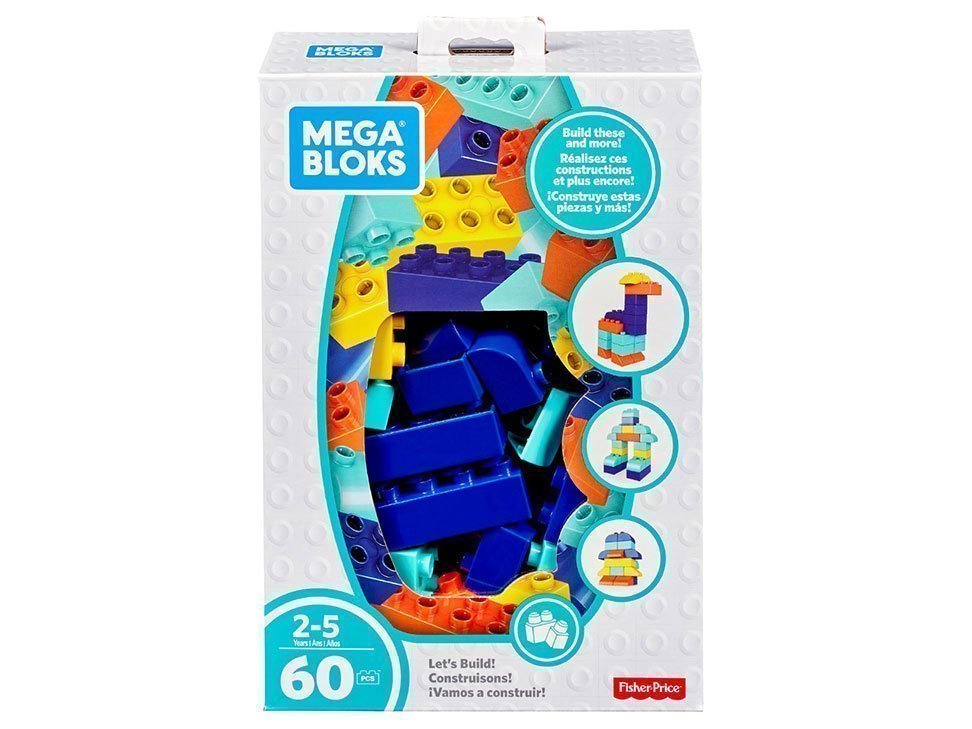 MEGA BLOKS FISHER PRICE 60 PCS