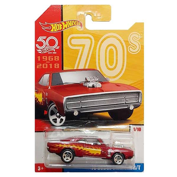 HOT WHEELS 50TH AÑOS 1968-2018 ´70 DODGE CHARGER R/T 1/10