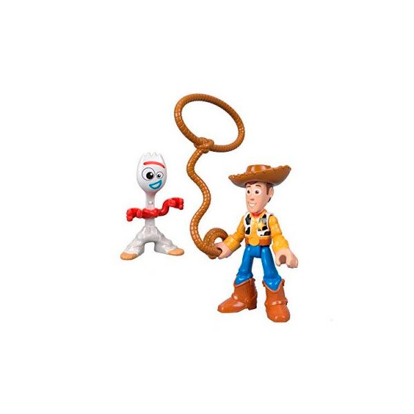 TOY STORY 4 FORKY Y WOODY IMAGINEXT