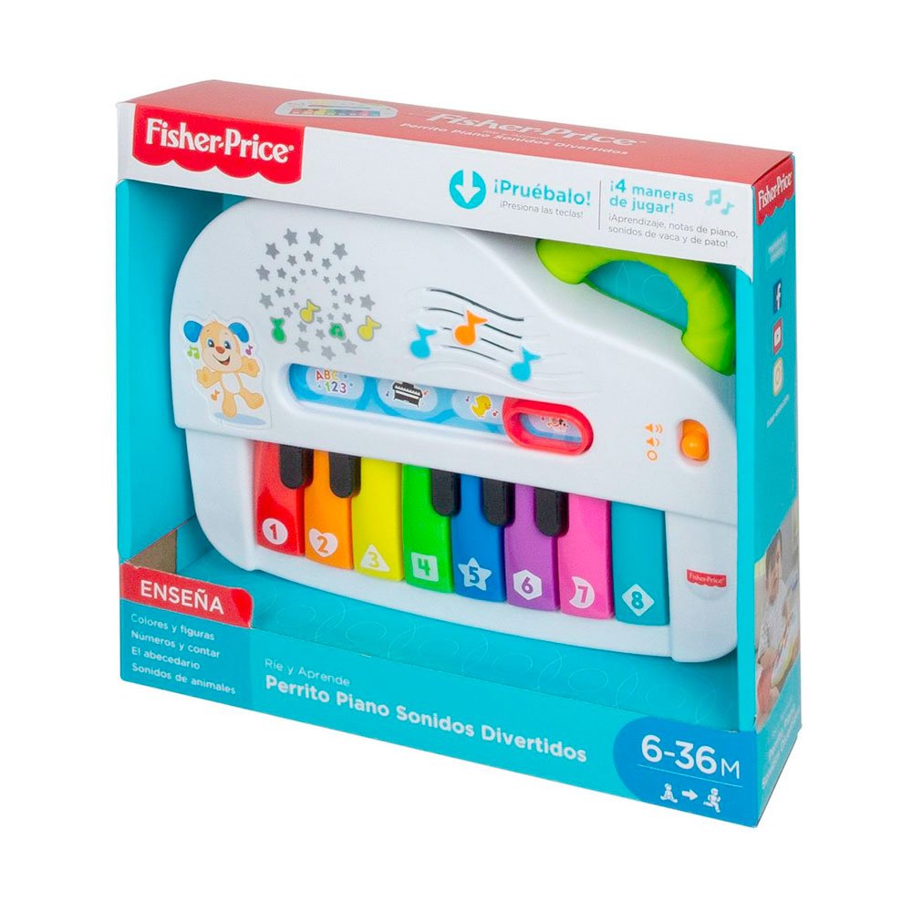 FISHER PRICE PERRITO PIANO SONIDOS DIVERTIDOS