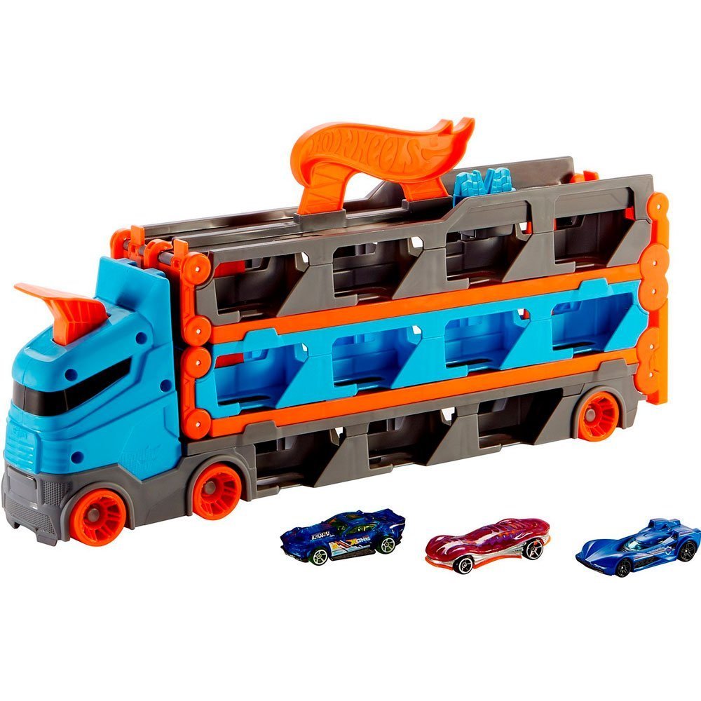 HOT WHEELS SPEEDWAY HAULER REMOLQUE PISTA DE CARRERAS