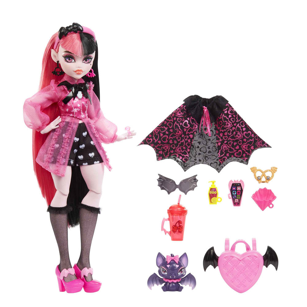 MONSTER HIGH MUÑECA DRACULAURA