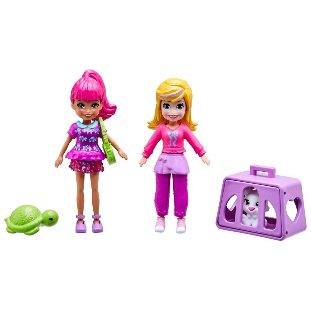 POLLY POCKET PACK ADORABLE ANIMALS – IRION Juguetería