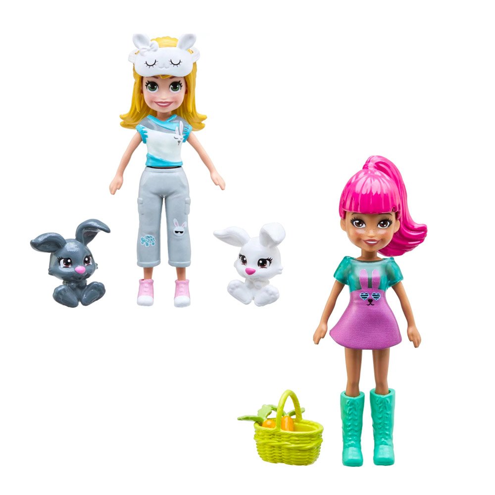 POLLY POCKET PACK ADORABLE ANIMALS – IRION Juguetería