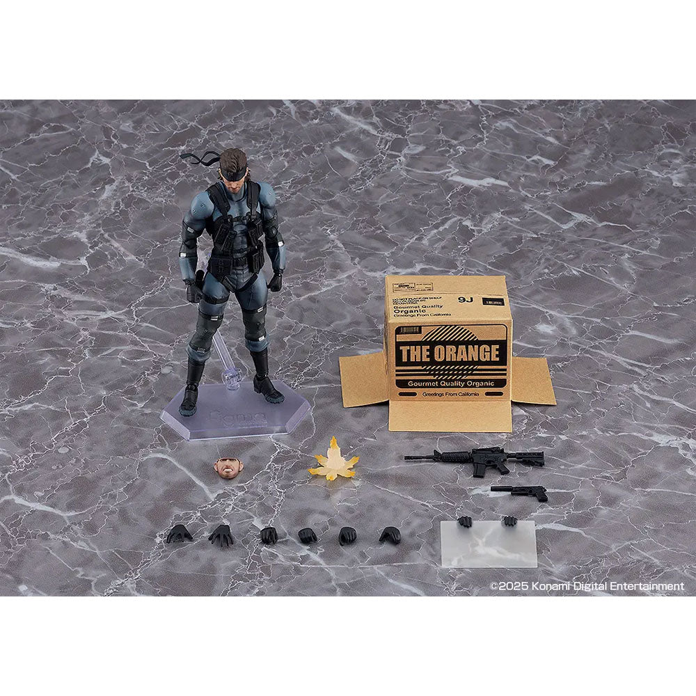 FIGURA FIGMA SOLID SNAKE MGS2 VER. UPDATED EDITION