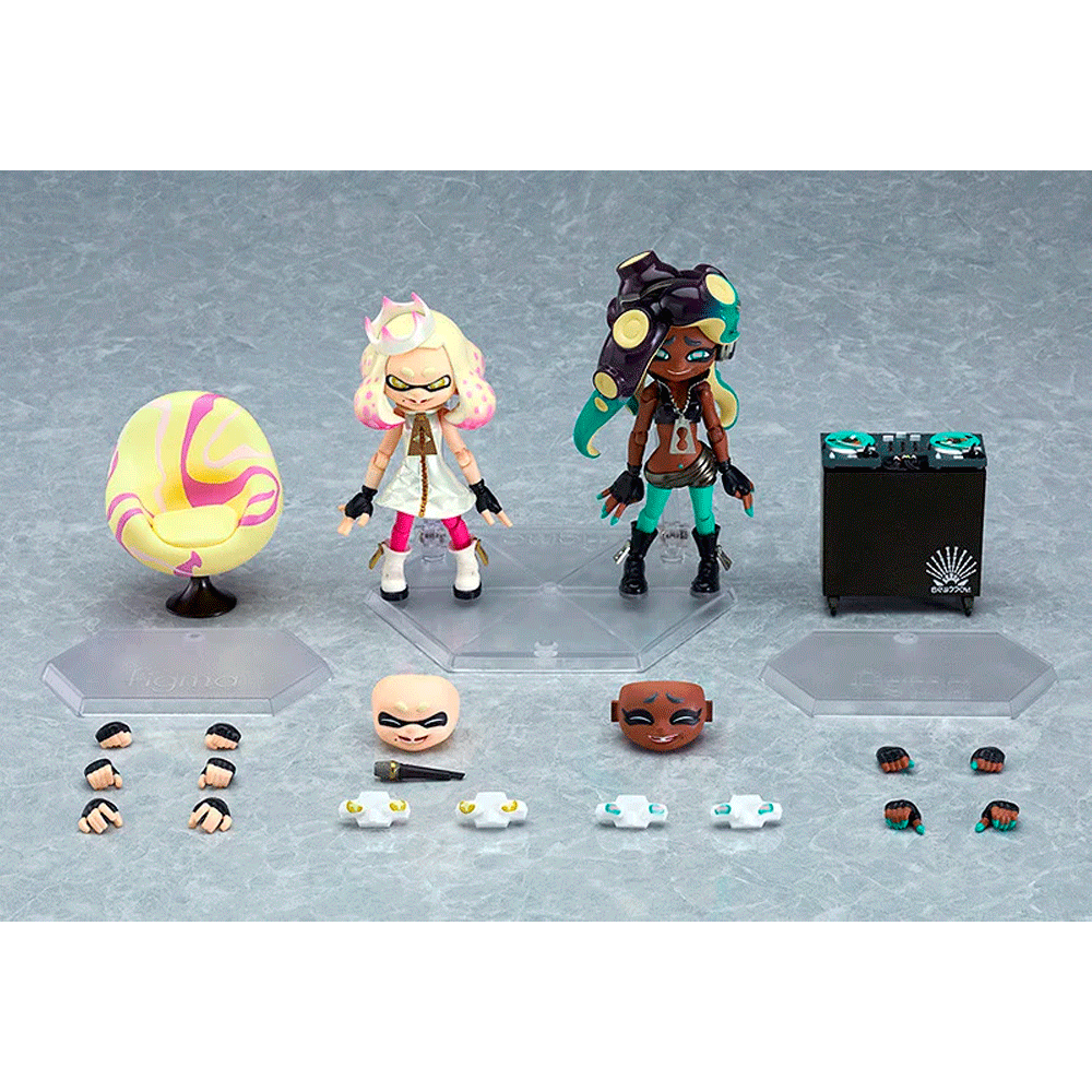 FIGURAS FIGMA OFF THE HOOK SPLATOON 2