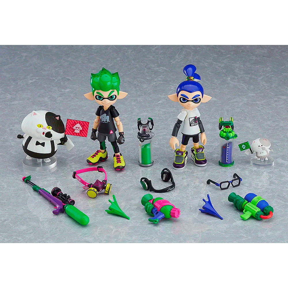 FIGURA FIGMA SPLATOON BOY DX EDITION
