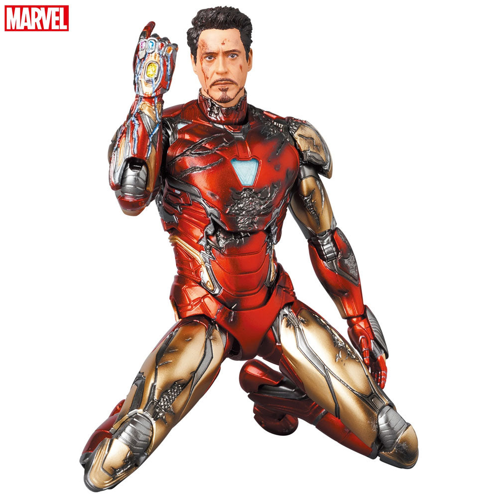 FIGURA MARVEL IRON MAN MARK 85 (BATTLE DAMAGE VER.) MAFEX NO.195