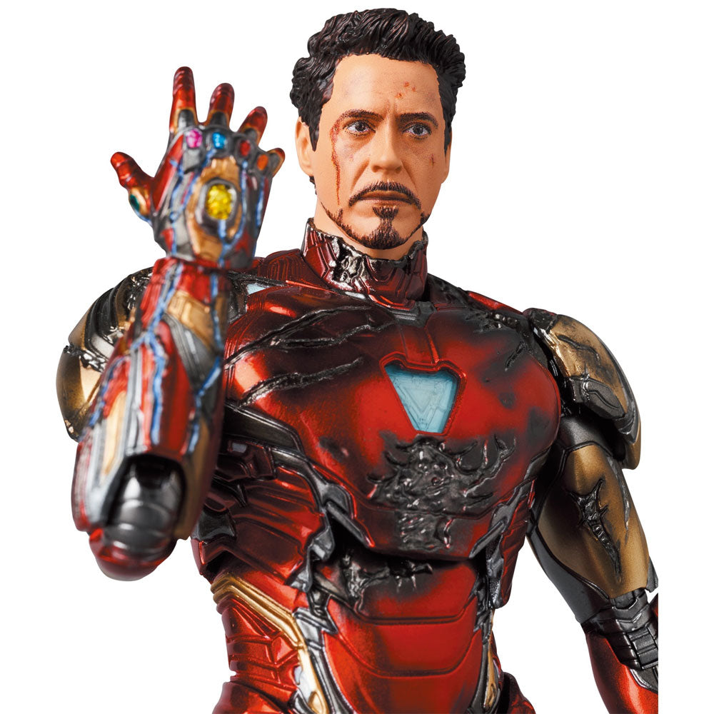 FIGURA MARVEL IRON MAN MARK 85 (BATTLE DAMAGE VER.) MAFEX NO.195