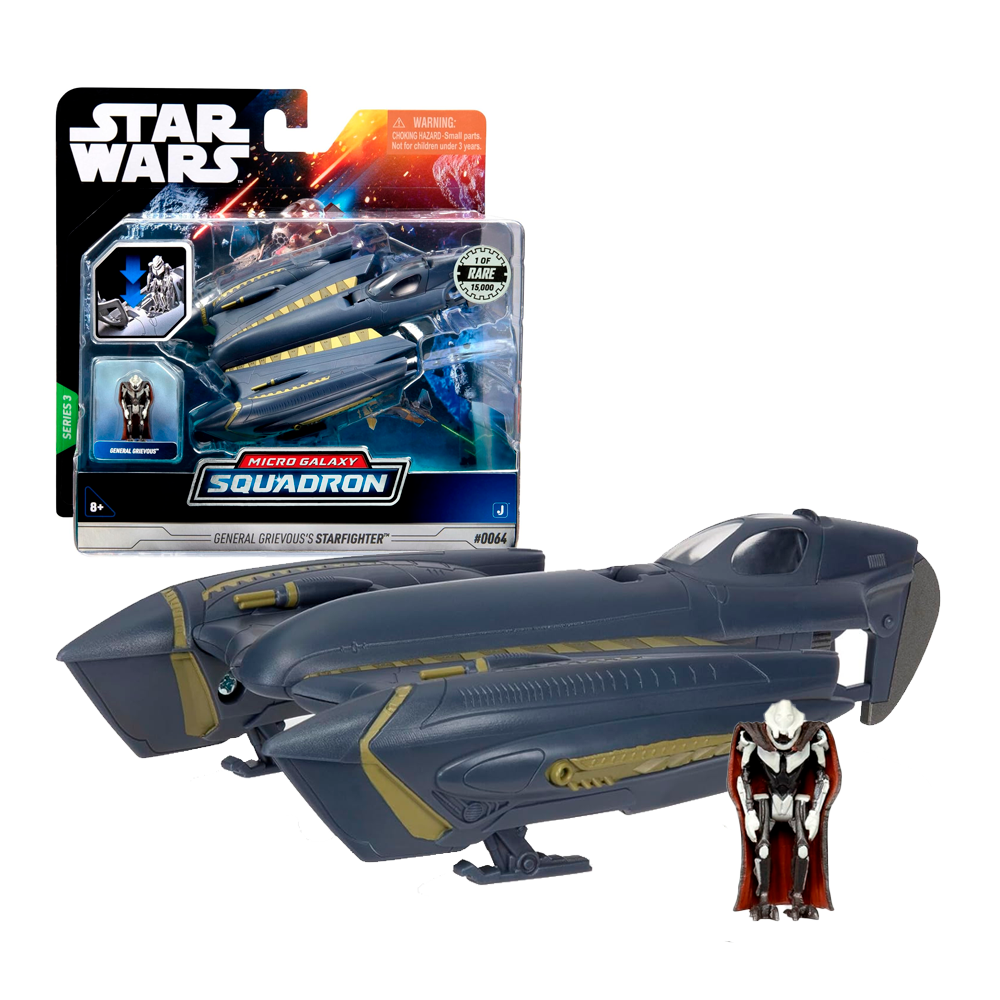 NAVE STAR WARS GENERAL GRIEVOUS'S STARFIGHTER - JAZWARES