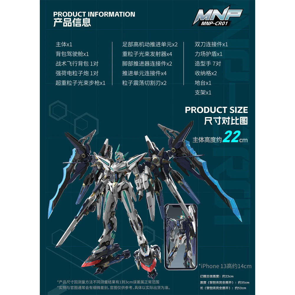 MAQUETA MOTOR NUCLEAR MNP-CR01 FANTSU BLAZING STARS