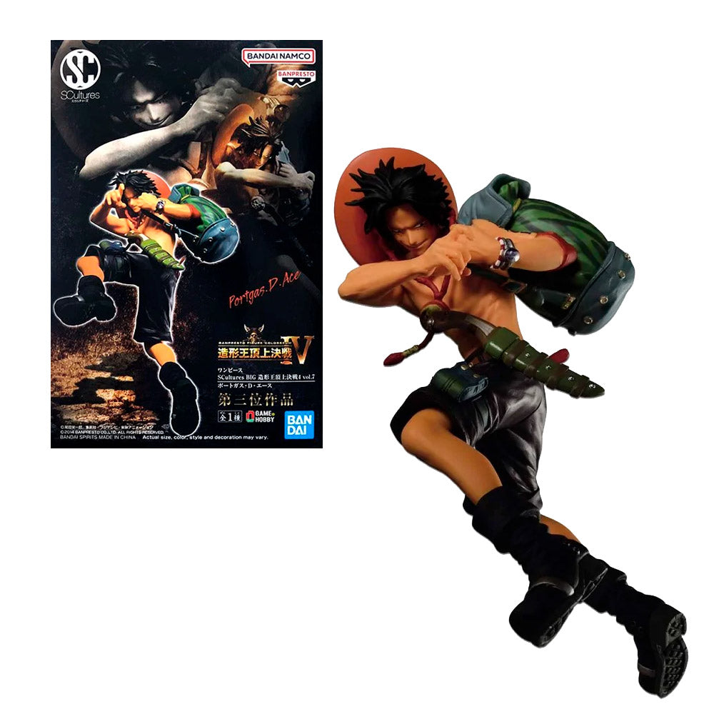 FIGURA PORTGAS D. ACE BIG COLOSSEUM 4 VOL 7 | BANPRESTO