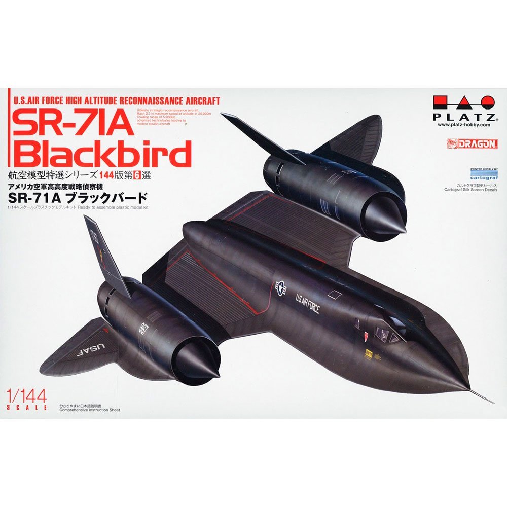 PLATZ 1/144 U.S. AIR FORCE SR-71A BLACKBIRD