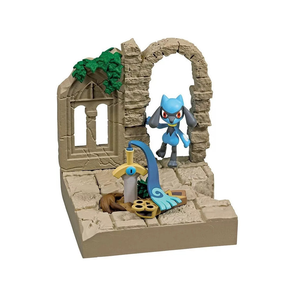 SORPRESA POKEMON DIORAMA COLLECTION OLD CASTLE RUINS (1UN)