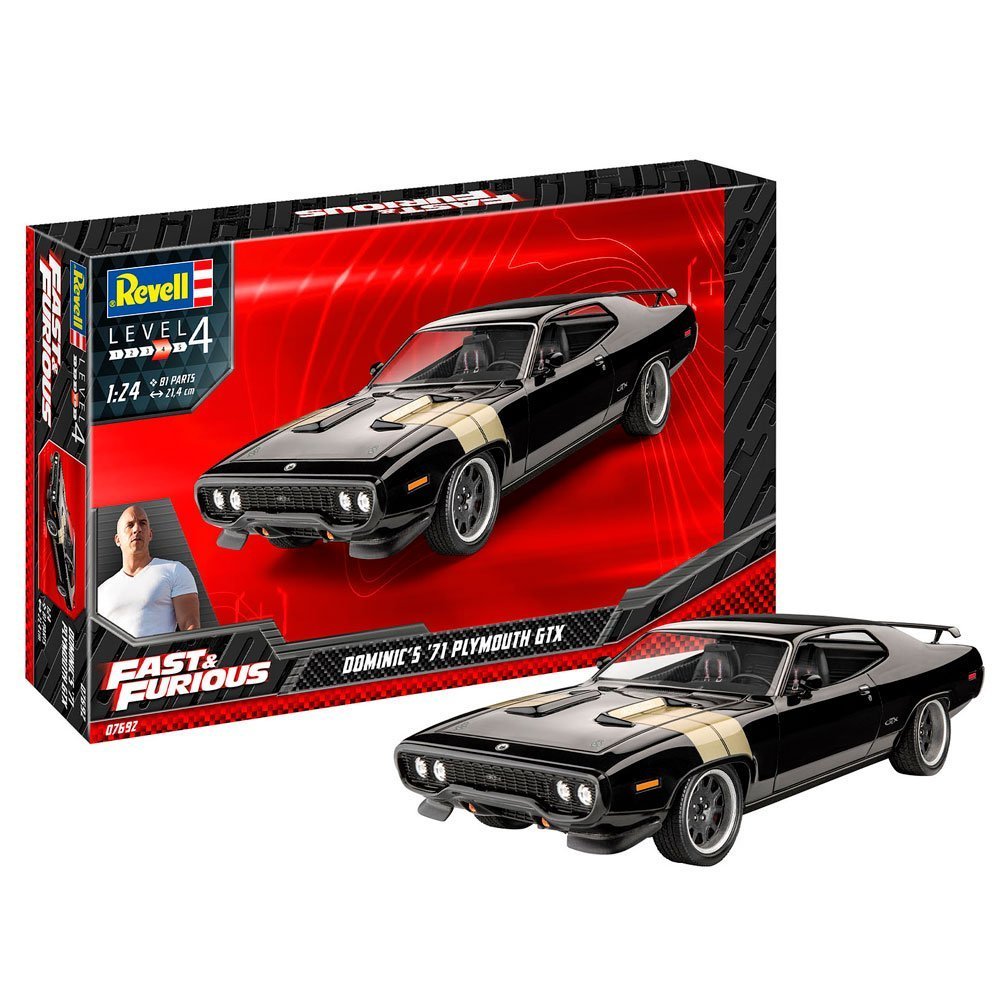 FAST & FURIOUS 1971 PLYMOUTH GTX DOMINIC REVELL 1/25