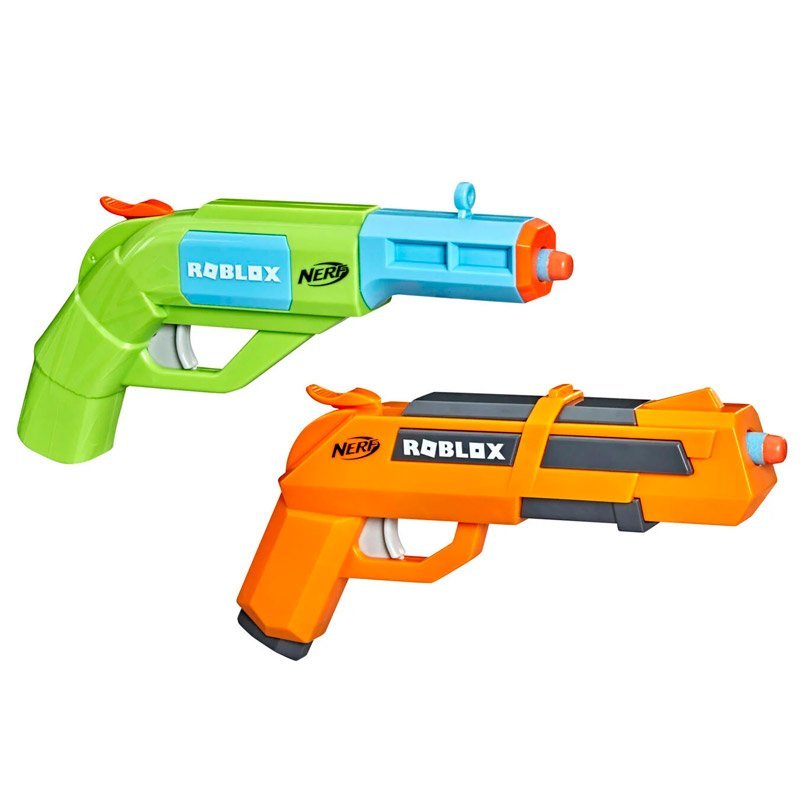 NERF SET 2 LANZADORES ROBLOX JAILBREAK: ARMORY