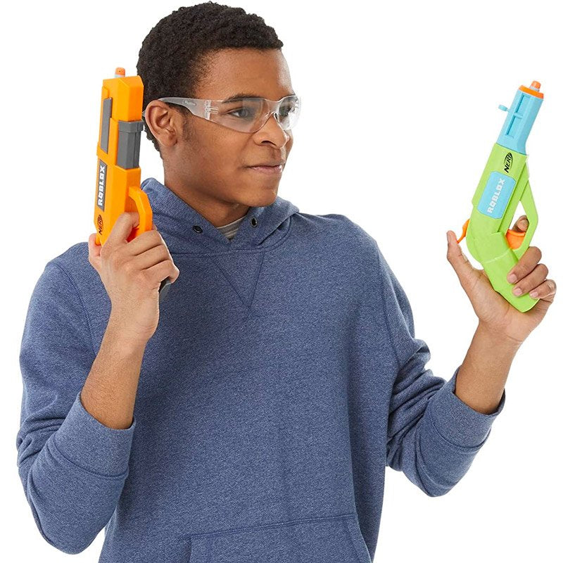 NERF SET 2 LANZADORES ROBLOX JAILBREAK: ARMORY