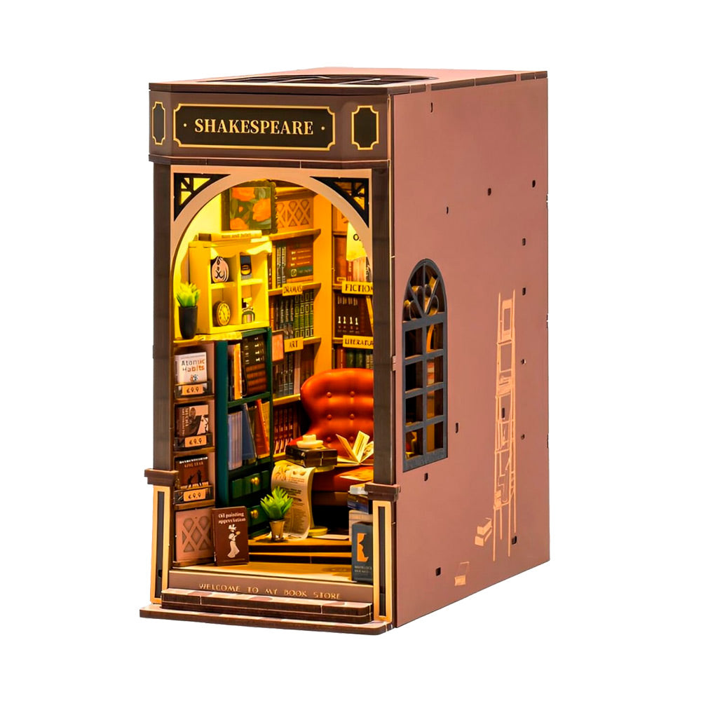 SEPARADOR SUJETA LIBROS SHAKESPEARE PUZZLE 3D | ROLIFE