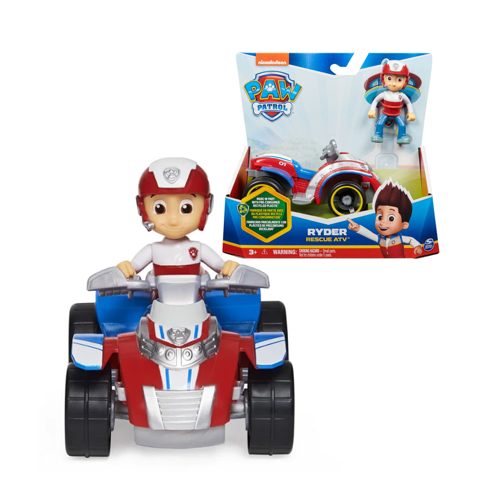 PAW PATROL RESCUE ATV RYDER | SPIN MASTER