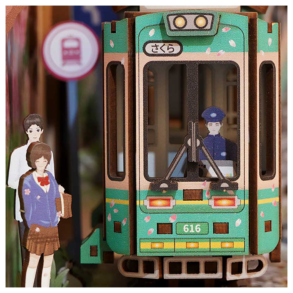 SEPARADOR SUJETA LIBROS SAKURA'S TRAVEL PUZZLE 3D | TONECHEER