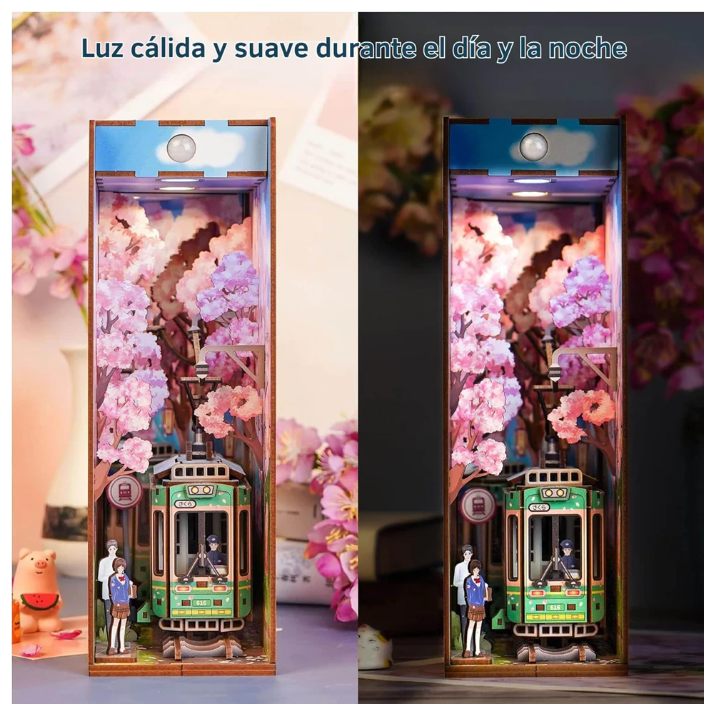 SEPARADOR SUJETA LIBROS SAKURA'S TRAVEL PUZZLE 3D | TONECHEER