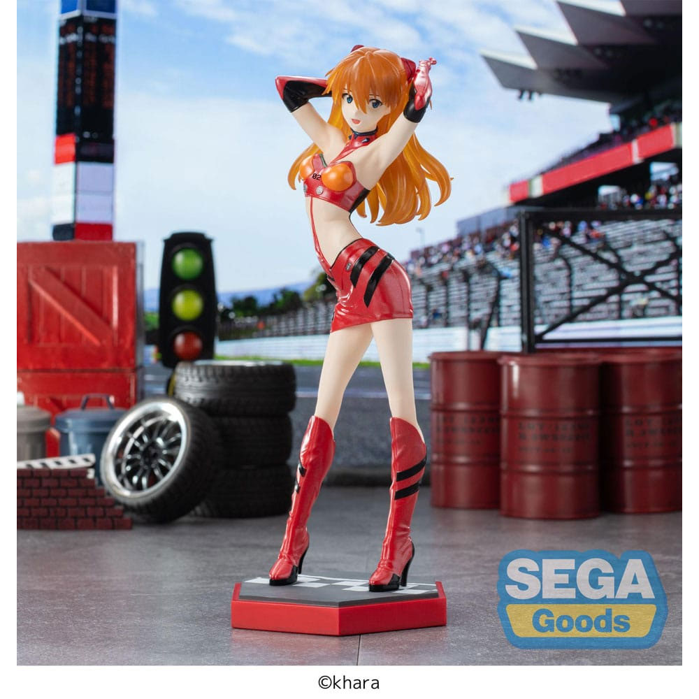 FIGURA LUMINASTA ASUKA SHIKINAMI LANGLEY PIT WALK RACING