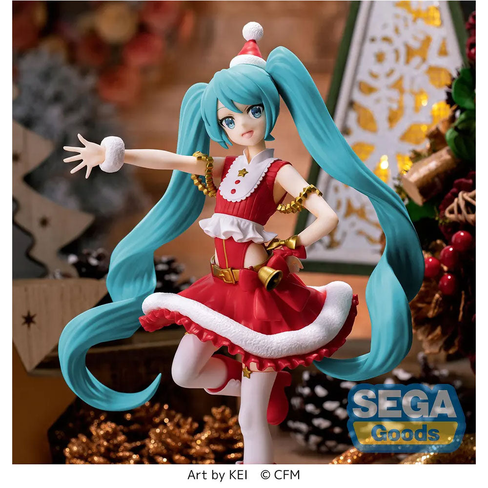 FIGURA LUMINASTA HATSUNE MIKU CHRISTMAS 2023