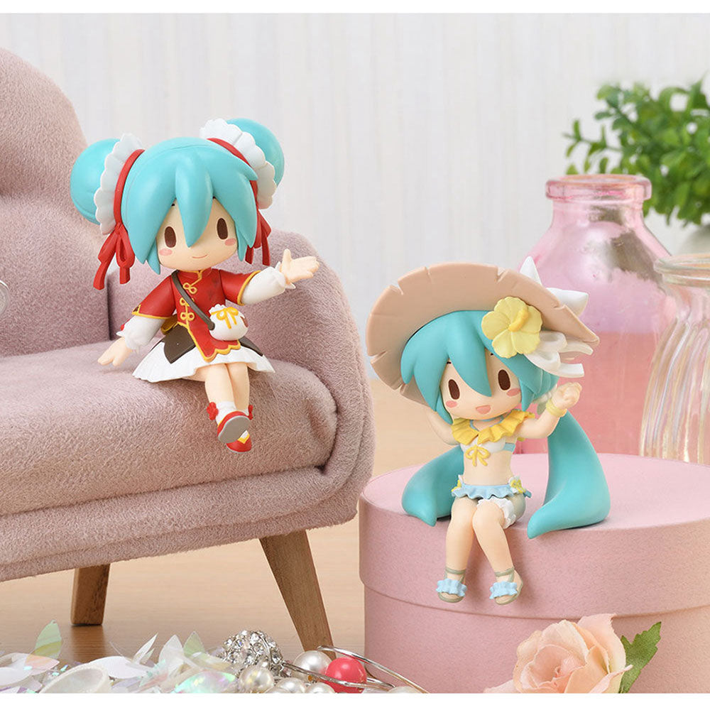 PELUCHE FUWA PETIT HATSUNE MIKU PERCHING MINI FIGURE VOL.2 EX