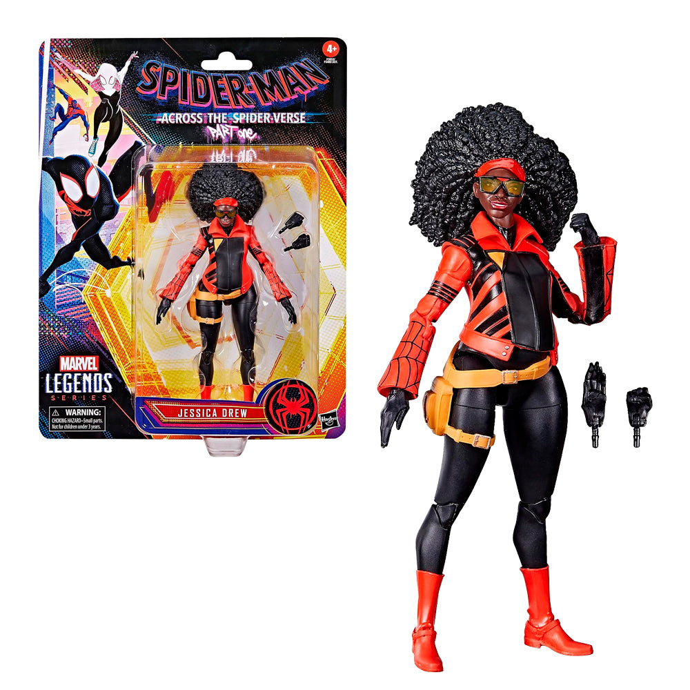 SPIDERMAN ACROSS THE SPIDERVERSE JESSICA DREW | MARVEL LEGENDS