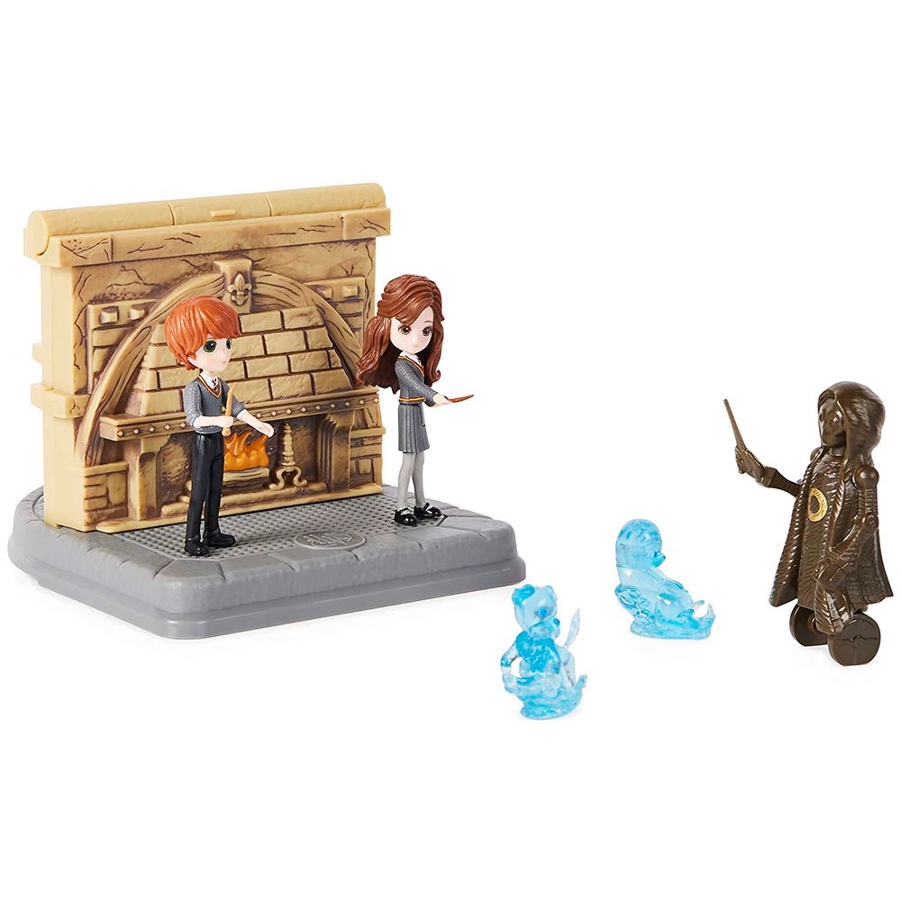 HARRY POTTER MINI FIGURA PLAYSET LA SALA DE LOS MENESTERES HERMIONE & RON