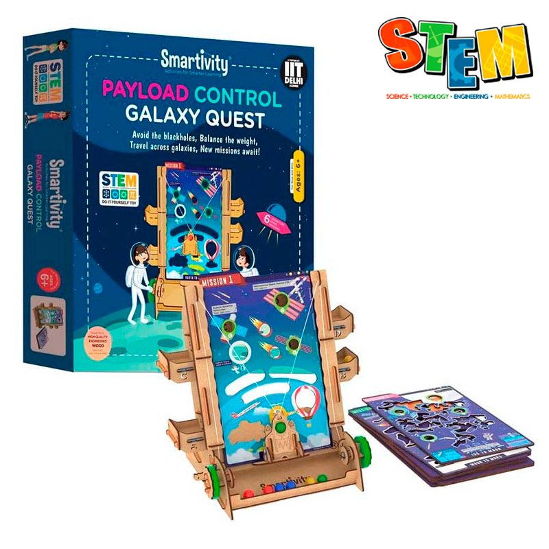 PUZZLE 3D JUEGO ESPACIAL MECÁNICO STEM (165 PIEZAS)