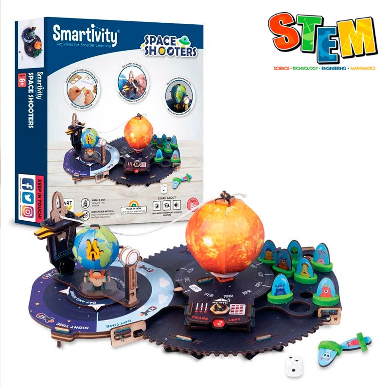 PUZZLE 3D JUEGO SPACE SHOOTERS STEM (100 PIEZAS)