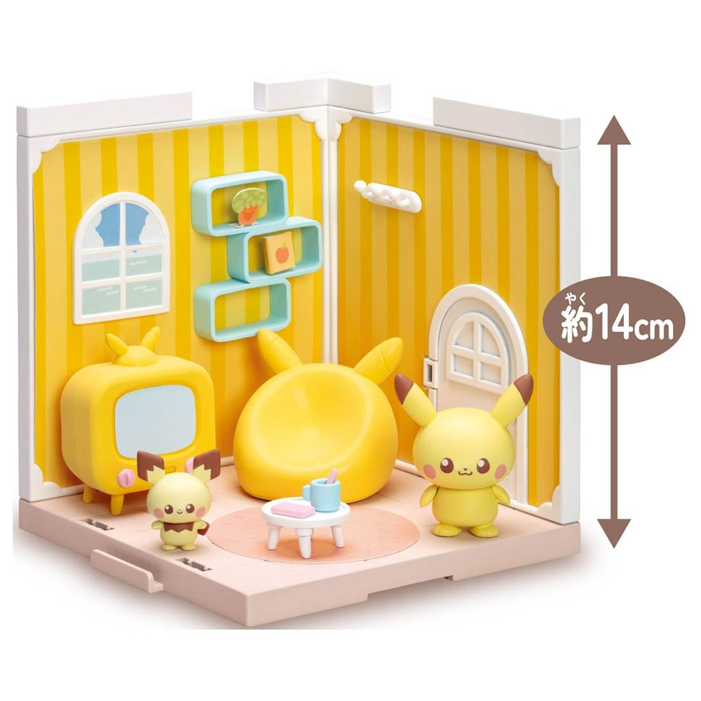 POKEMON POKE PEACE HOUSE LIVING ROOM PIKACHU AND PICHU