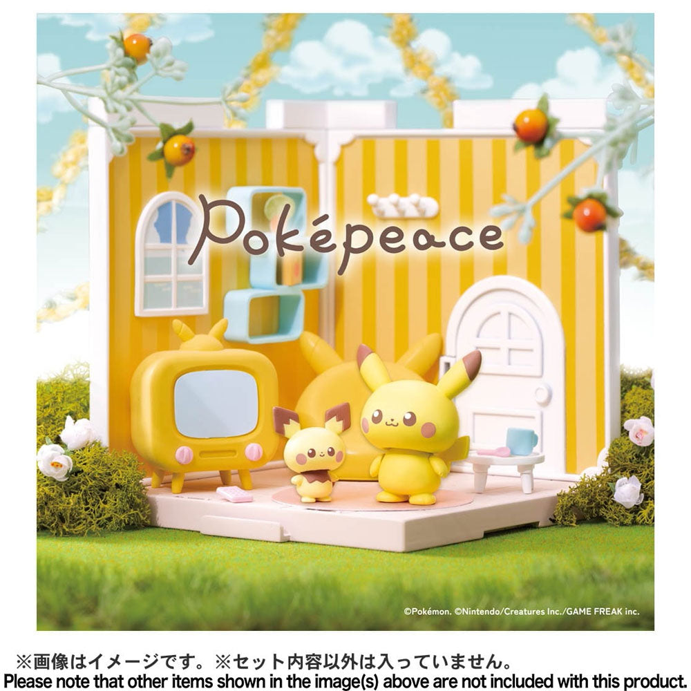 POKEMON POKE PEACE HOUSE LIVING ROOM PIKACHU AND PICHU