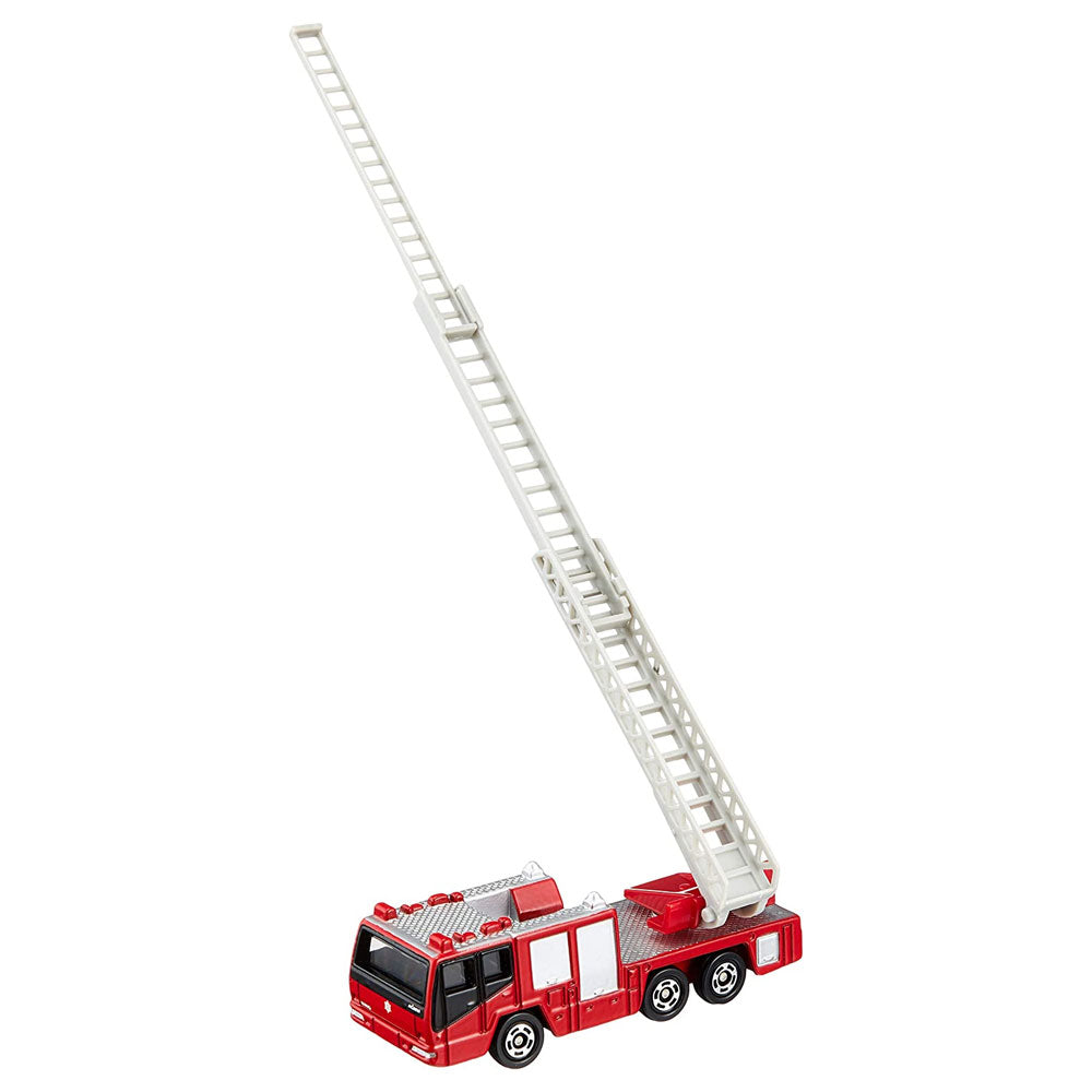 TOMICA NO.108 HINO AERIAL LADDER FIRE TRUCK