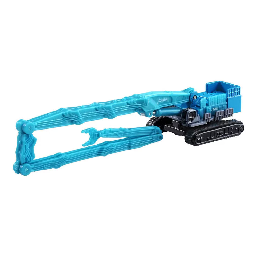 TOMICA LONG TYPE NO.130 KOBELCO LARGE-SIZE SK3500D DEMOLITION MACHINE