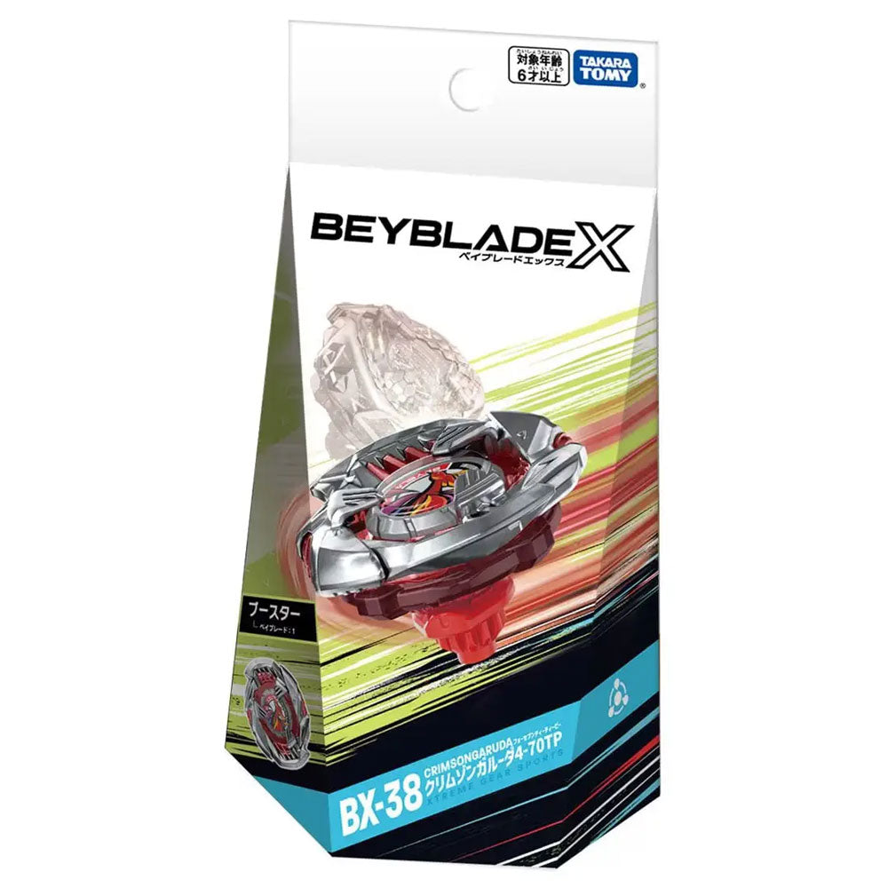 BEYBLADE X BX-38 BOOSTER CRIMSON GARUDA 4-70TP
