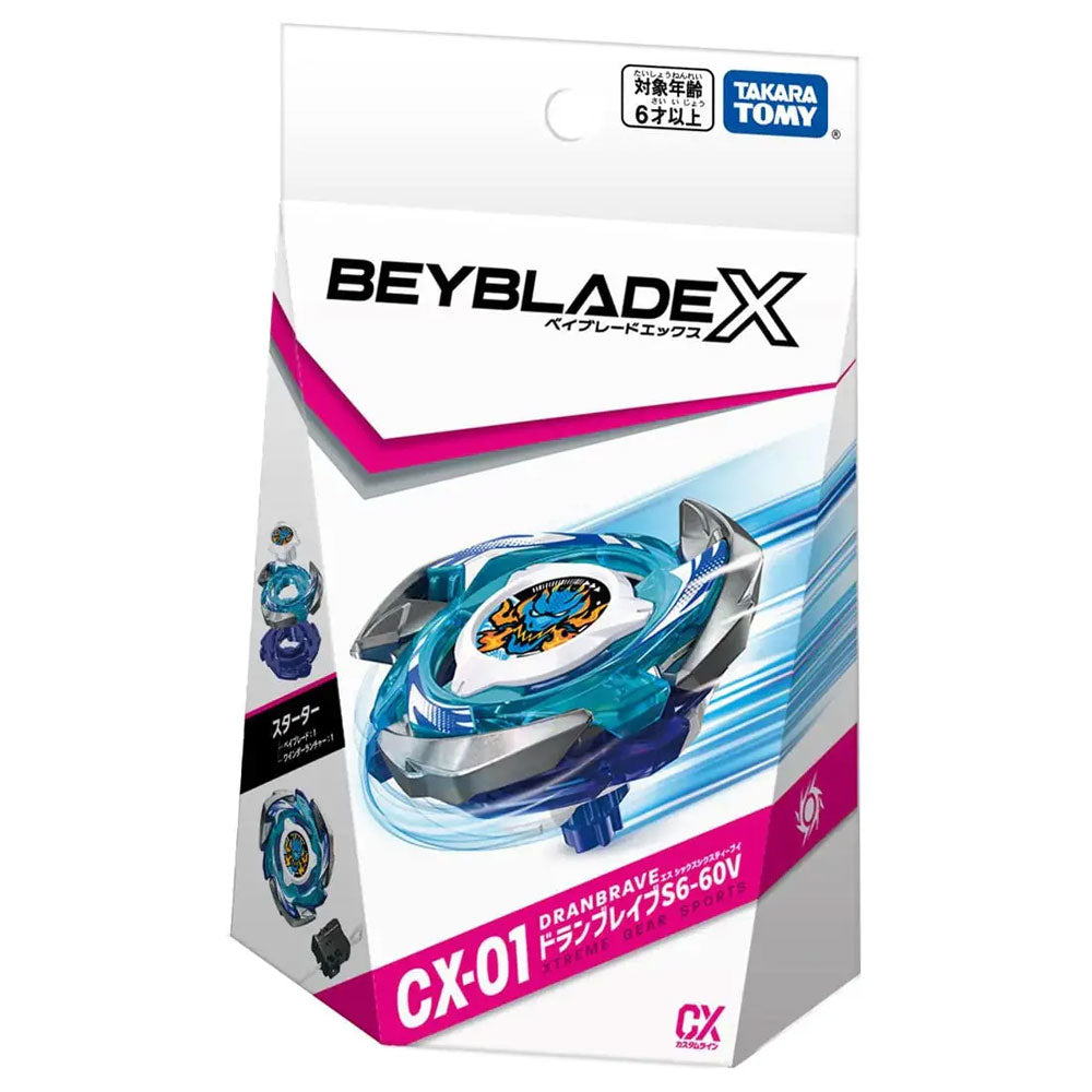 BEYBLADE X CX-01 STARTER DORAN BRAVE S6-60V